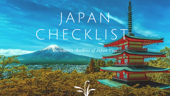 travel to japan documents required