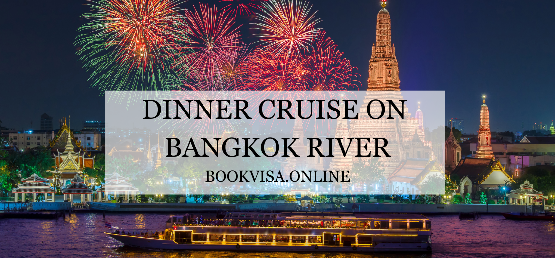 dinner cruise on bangkok river